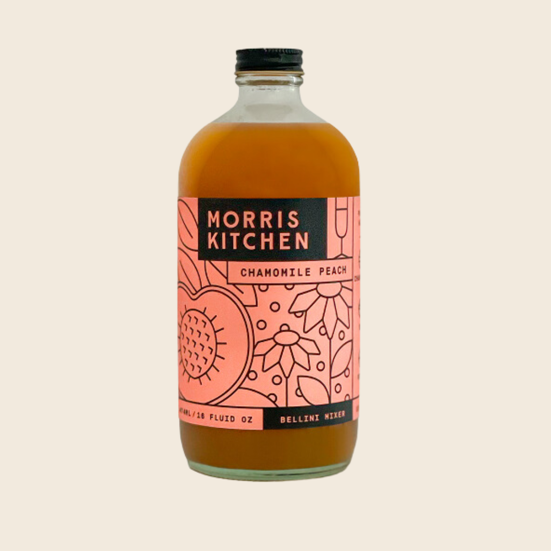 Chamomile Peach Non-Alcoholic Cocktail Mixer
