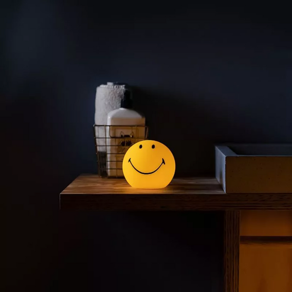 Mr Maria x Smiley Mini Lamp | Yellow