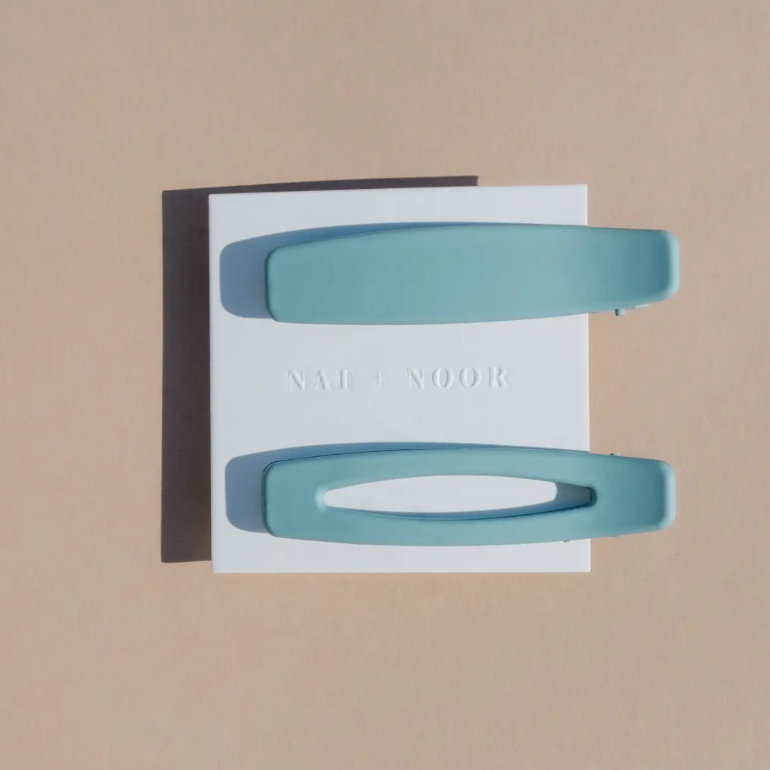 Lani Hair Clip Duo | Sky Blue