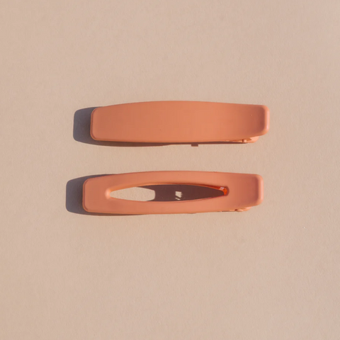Lani Hair Clip Duo | Peach