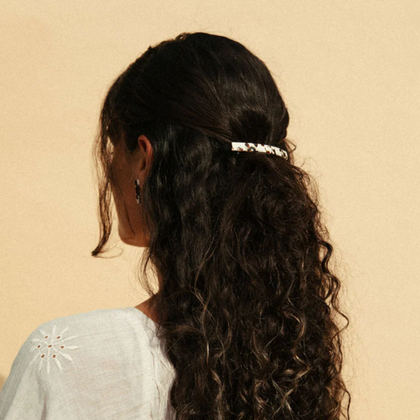 Jela Barrette Hair Clip | Coco Cream