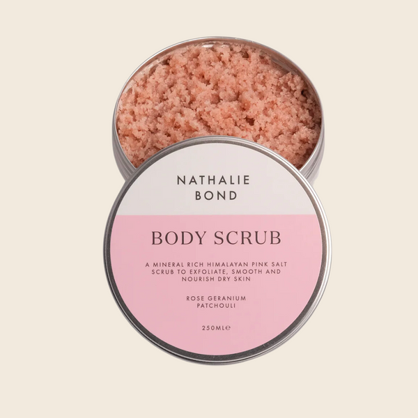 Bloom Body Scrub | Rose Geranium and Patchouli