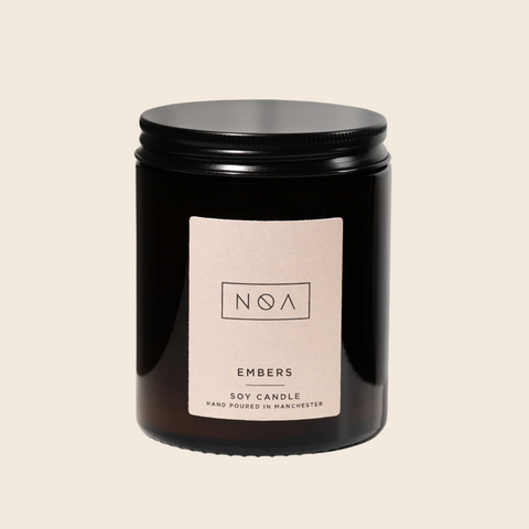 Embers Soy Candle | Oud Wood, Vanilla Bean