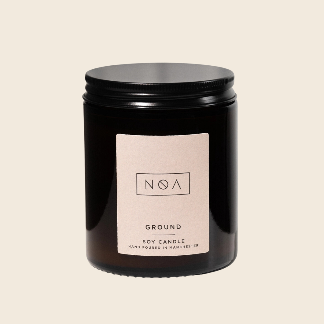 Ground Soy Candle | Cedar, Myrrh and Patchouli