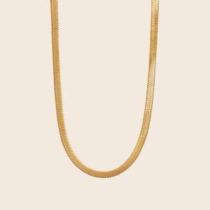 Nordic Muse Gold Snake Chain Necklace