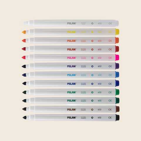 Erasable Colouring Pens | Set of 12