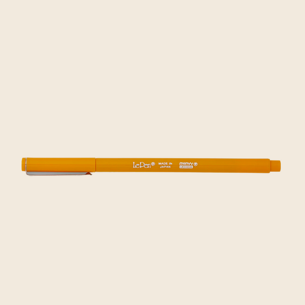 Le Pen Fine Felt Pen | Mustard Yellow