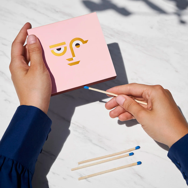 Golden Face Matchbox