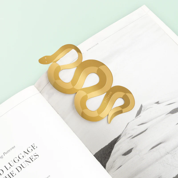 Brass Serpent Bookmark