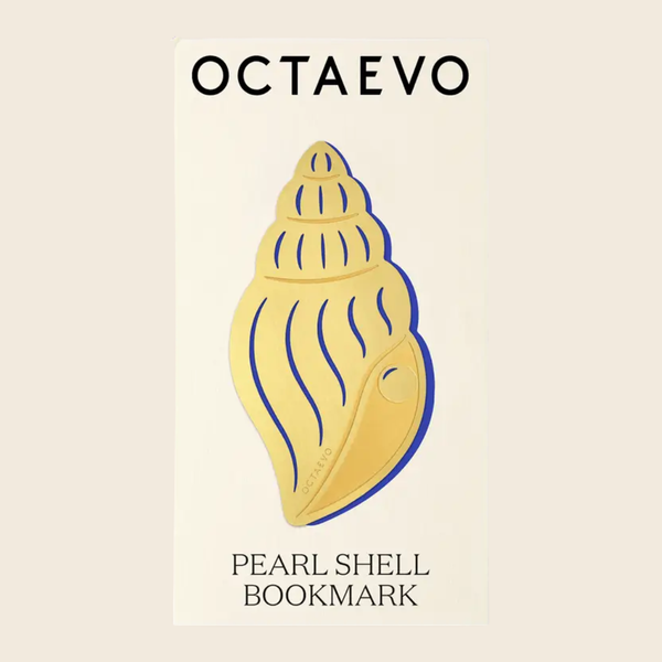 Brass Pearl Shell Bookmark
