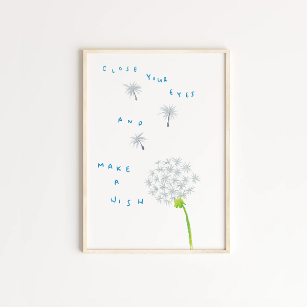 Make A Wish Print | A4