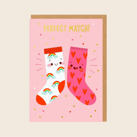 Perfect Match Socks Card by Ohh Deer