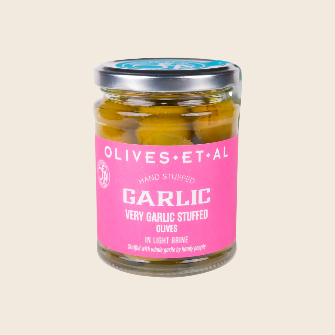 Garlic Stuffed Green Olives