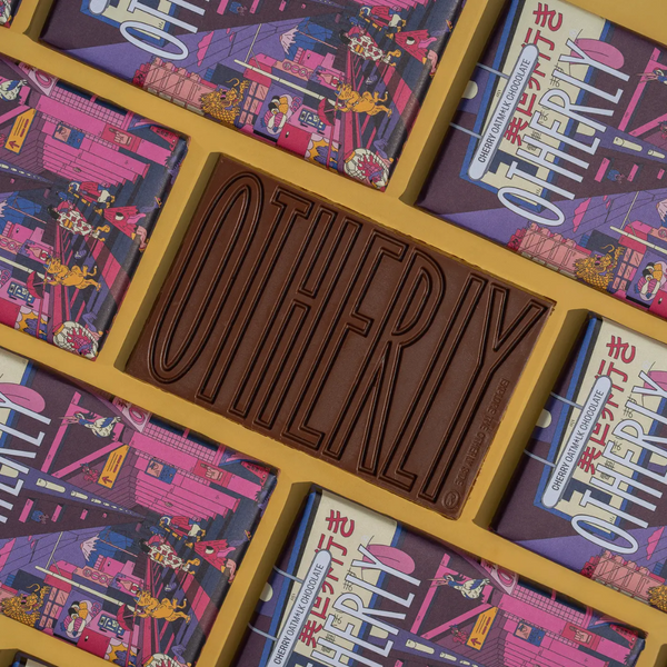 Cherry Oat Milk Chocolate Bar