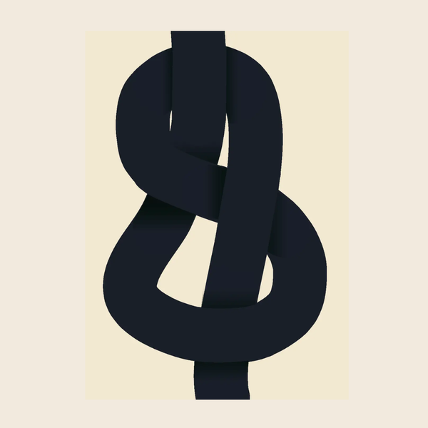The Knot Print | 50 x 70cm