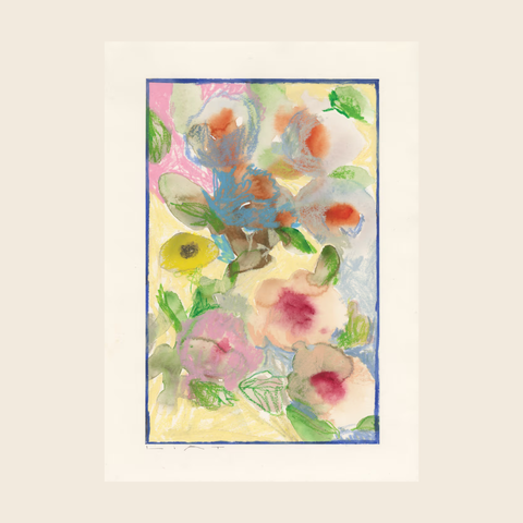 Flower Window Print | 30x40cm