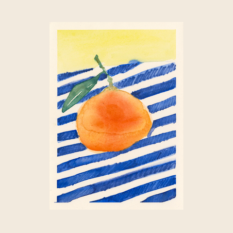 Liat Greenberg Orange Print