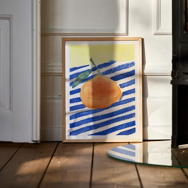 The Orange Print | 30x40cm
