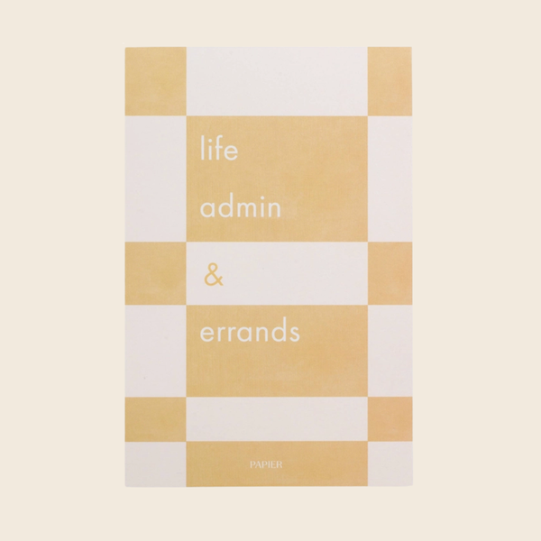 Life Admin List Pad