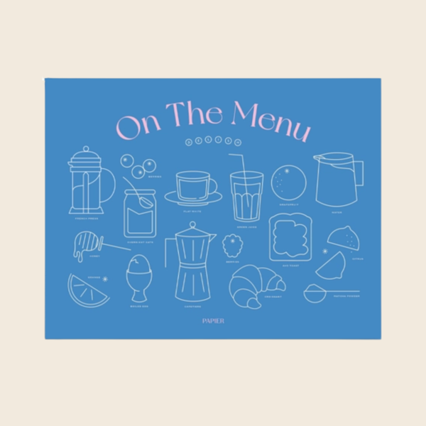 On The Menu Meal Planner Pad