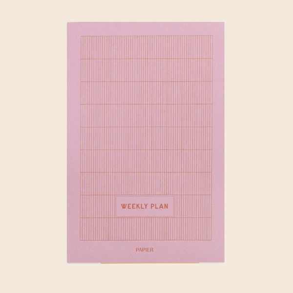 Productivity Weekly List Pad