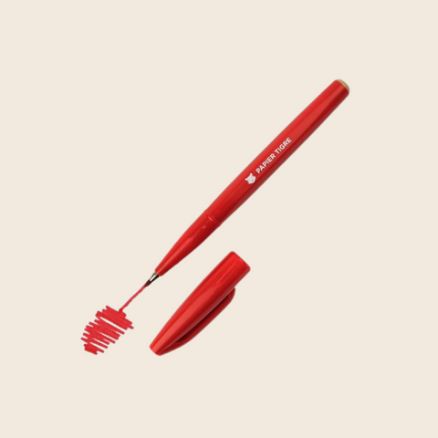 Papier Tigre Sign Pen | Red