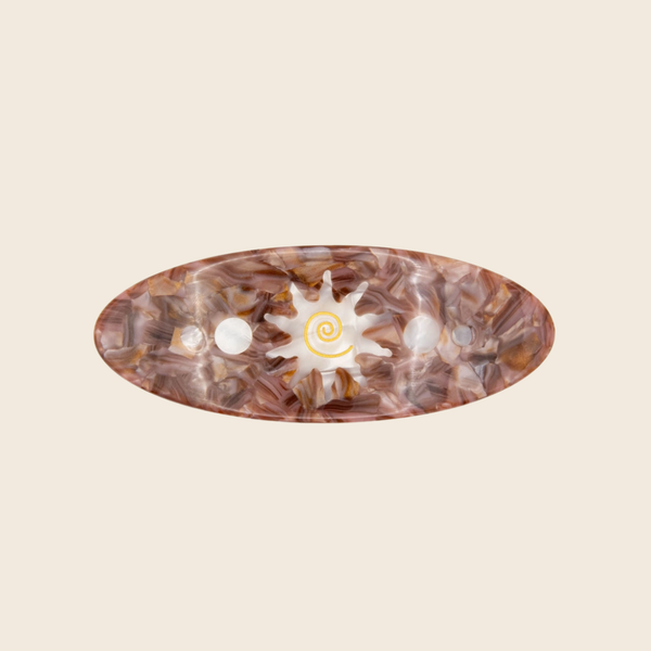 Sol Swirl French Barrette Hair Clip