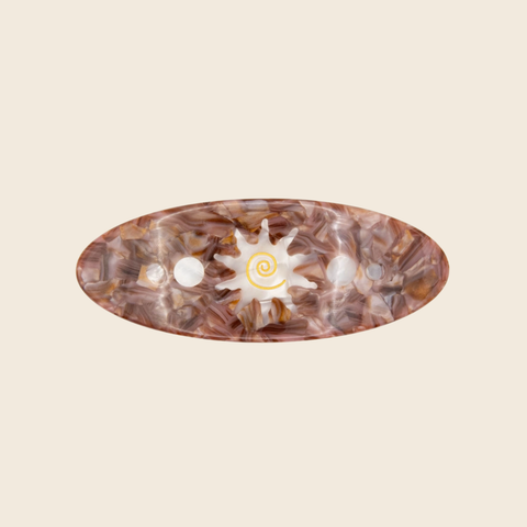 Sol Swirl French Barrette Hair Clip