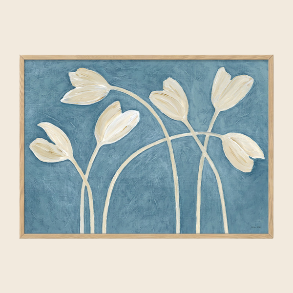 Blue Tulips Print | 50 x 70cm