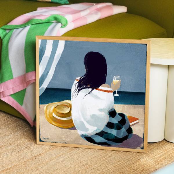 By The Sea Print | 50 x 50cm