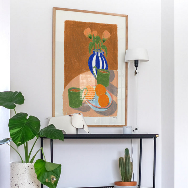 Coffee and Oranges Print | 30 x 40cm