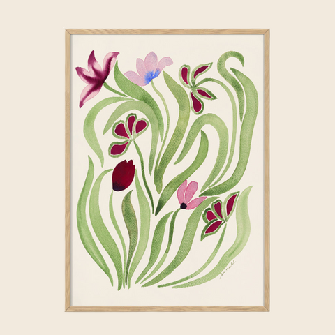 New Tulips Print | 30 x 40cm