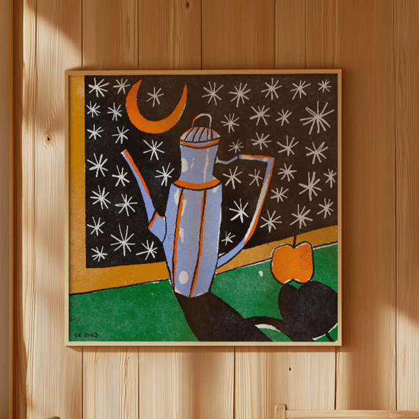 Night Tea Print | 50 x 50cm