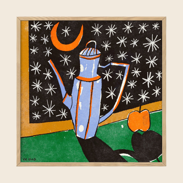 Night Tea Print | 50 x 50cm