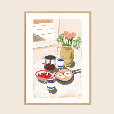 Summer Mornings Print | 30 x 40cm