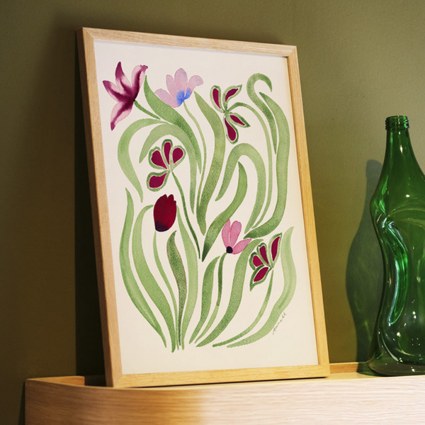 New Tulips Print | 30 x 40cm