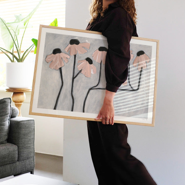 Sunrise Meadow Print | 50 x 70cm