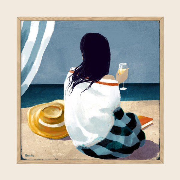 By The Sea Print | 50 x 50cm