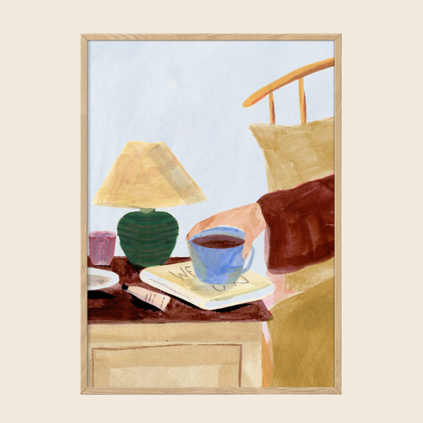 Coffee In Bed Print | 30 x 40cm