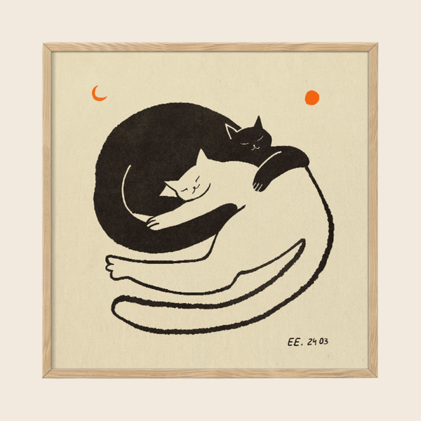 Cuddles Print | 50 x 50cm