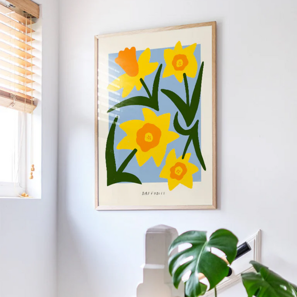 Daffodils Print | 30 x 40cm