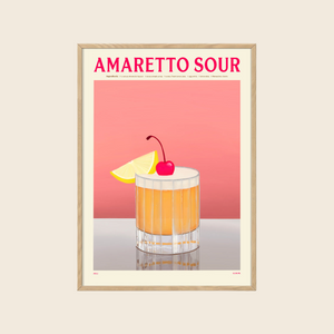 Amaretto Sour Print | 30 x 40cm