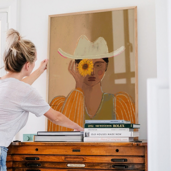 Flower Girl Print | 50 x 70cm