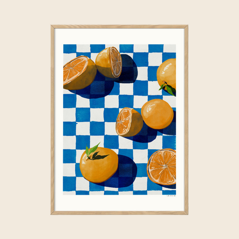 Snacks from the Orange Tree Print | 30 x 40cm