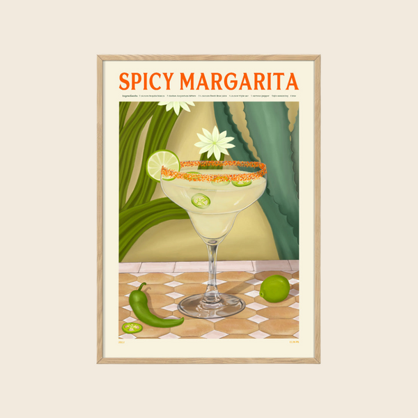 Spicy Margarita Print | 30 x 40cm