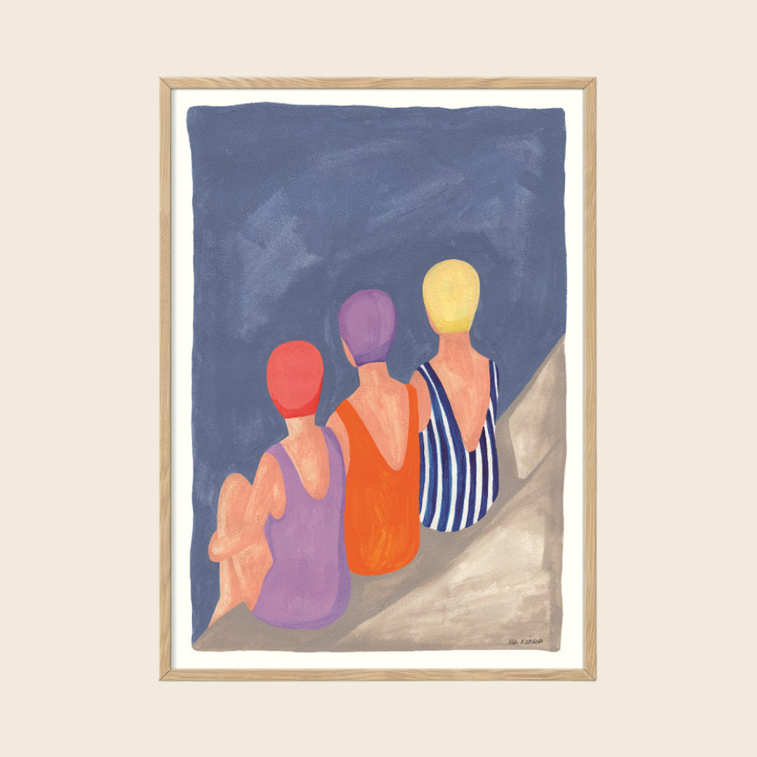 Swimmers Print | 30 x 40cm