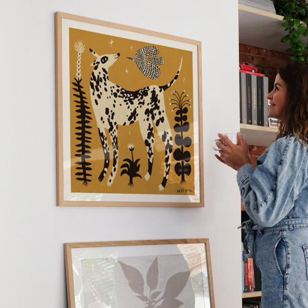 Spotted Dog Print | 50 x 50cm