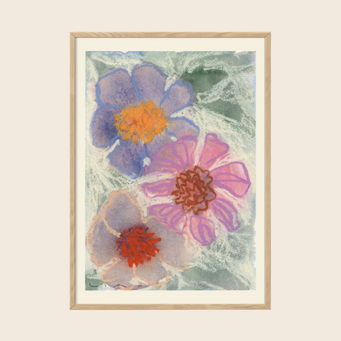 Flower Trio Print | Two Sizes