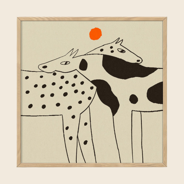 You And Me Together Print | 50 x 50cm