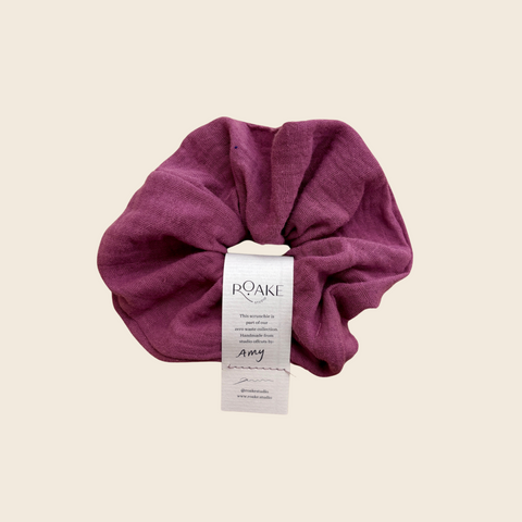 The Rosheen Zero Waste Scrunchie | Parma Violet